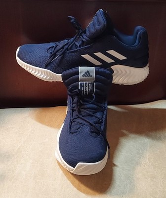 ADIDAS PRO BOUNCE LOW ART AH2677 MEN'S NAVY BLUE BASKETBALL SHOES SIZE 18 NWOB