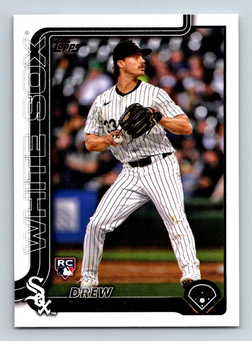 #320 Drew Thorpe 2025 Topps RC Chicago White Sox