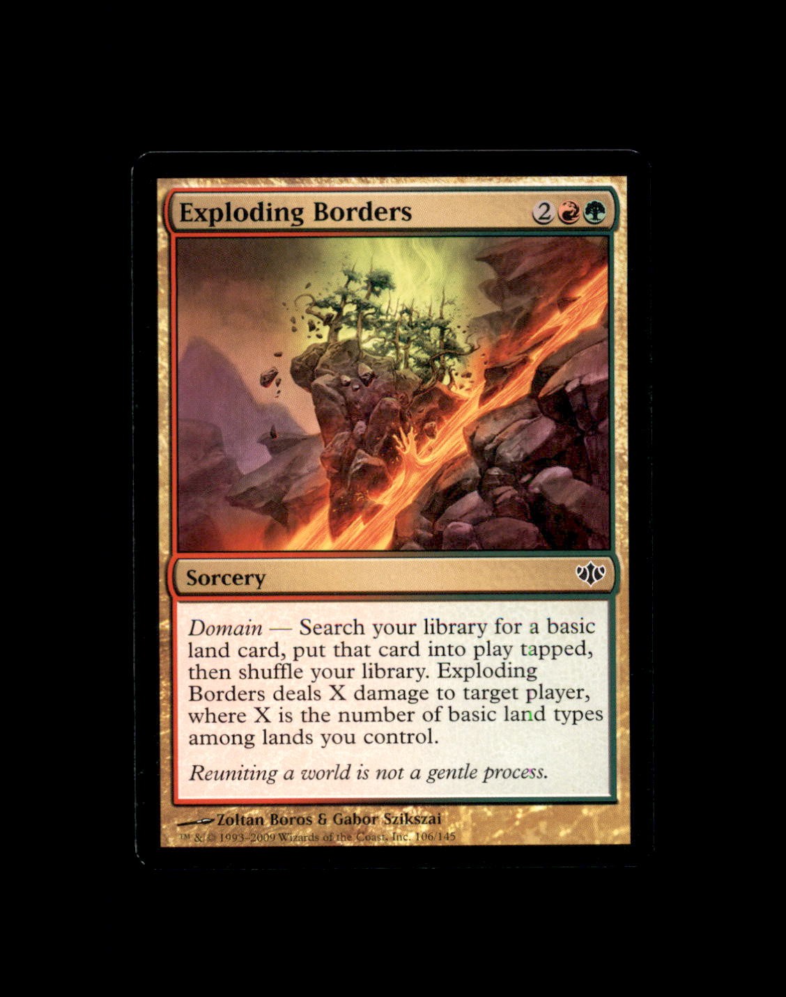 EXPLODING BORDERS 106 C CONFLUX MAGIC: THE GATHERING LP