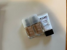 LOT of 2 Milani Screen Queen 280 Warm Beige Foundation  Prime Light Primer