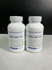 2X Premium Supplements R-Alpha Lipoic Acid 300MG 90ct Strength Exp 8/27