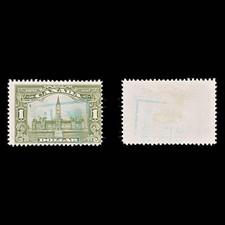 8212: Canada SG285 1$ Olive green 1929 Sc#159 Mi138 Used C£85