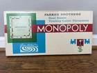 Vintage 1961 Monopoly Board Game Parker Brothers Classic Original COMPLETE Set