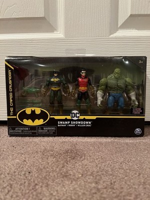 Spin Master Batman Creature Chaos Swamp Showdown Action Figure Set 1st Edition