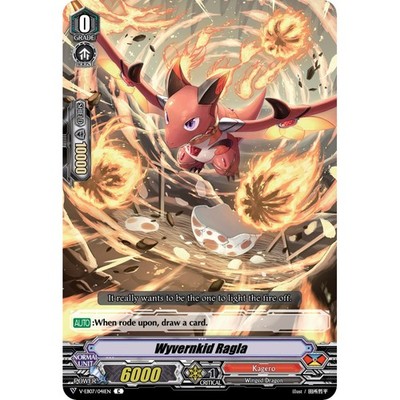Vanguard TCG Karte V-EB07/041EN C Wyvern Kid, Lagra The Heroic Evolution