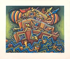 ALFREDO SOSABRAVO Cuban signed limited edition original art print silkscreen