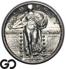 1923 Standing Liberty Quarter, Frosty Gem BU++, Better Date