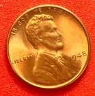 1948-S Lincoln Wheat Cent Penny GEM RED BU From an Original Bank Roll