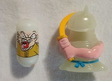 GLOW IN THE DARK MIGHTY BEANZ BODZ SET NUMBER 308 KUNG FU BEAN AND NINJA BOD