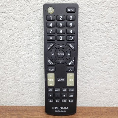 Insignia NS-RC4NA-18 Remote Control LED TV NS-55D510NA19 NS-55D420NA18