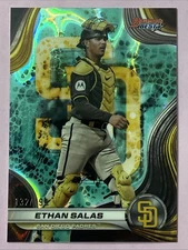 2024 Bowman's Best Aqua Lava Refractor Ethan Salas #TP-19 (RC) /199