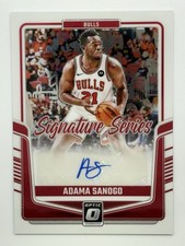 2024-25 Panini Donruss Optic - Signature Series Adama Sanogo #SS-SAN 