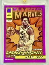 2021 Panini Donruss Net Marvels Press Proof Purple #3 Donovan Mitchell SSP
