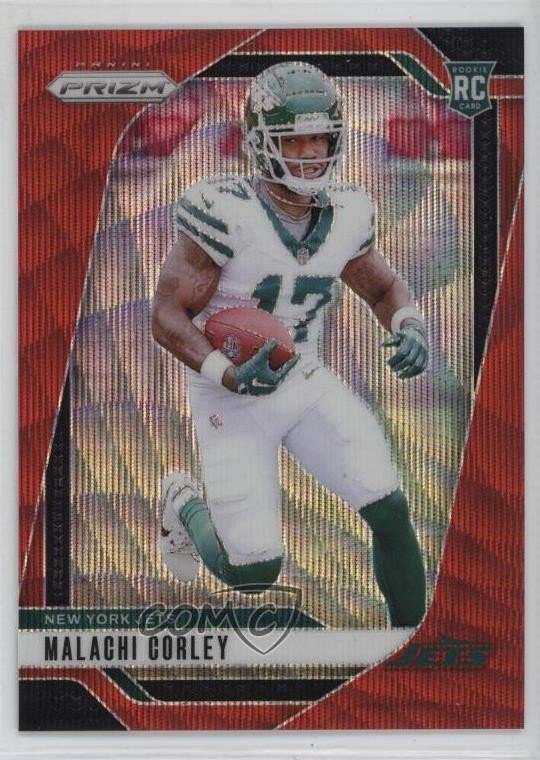 2024 Panini Prizm Rookies Red Wave Prizm 82/149 Malachi Corley #369 0h28