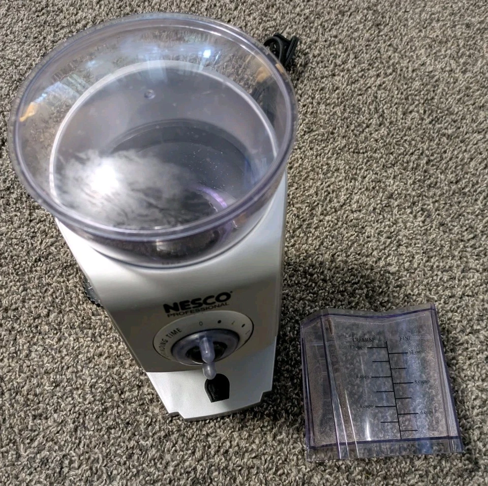 Nesco Burr 咖啡研磨机 BG-88 - 灰色 — 第 4/4 张图片