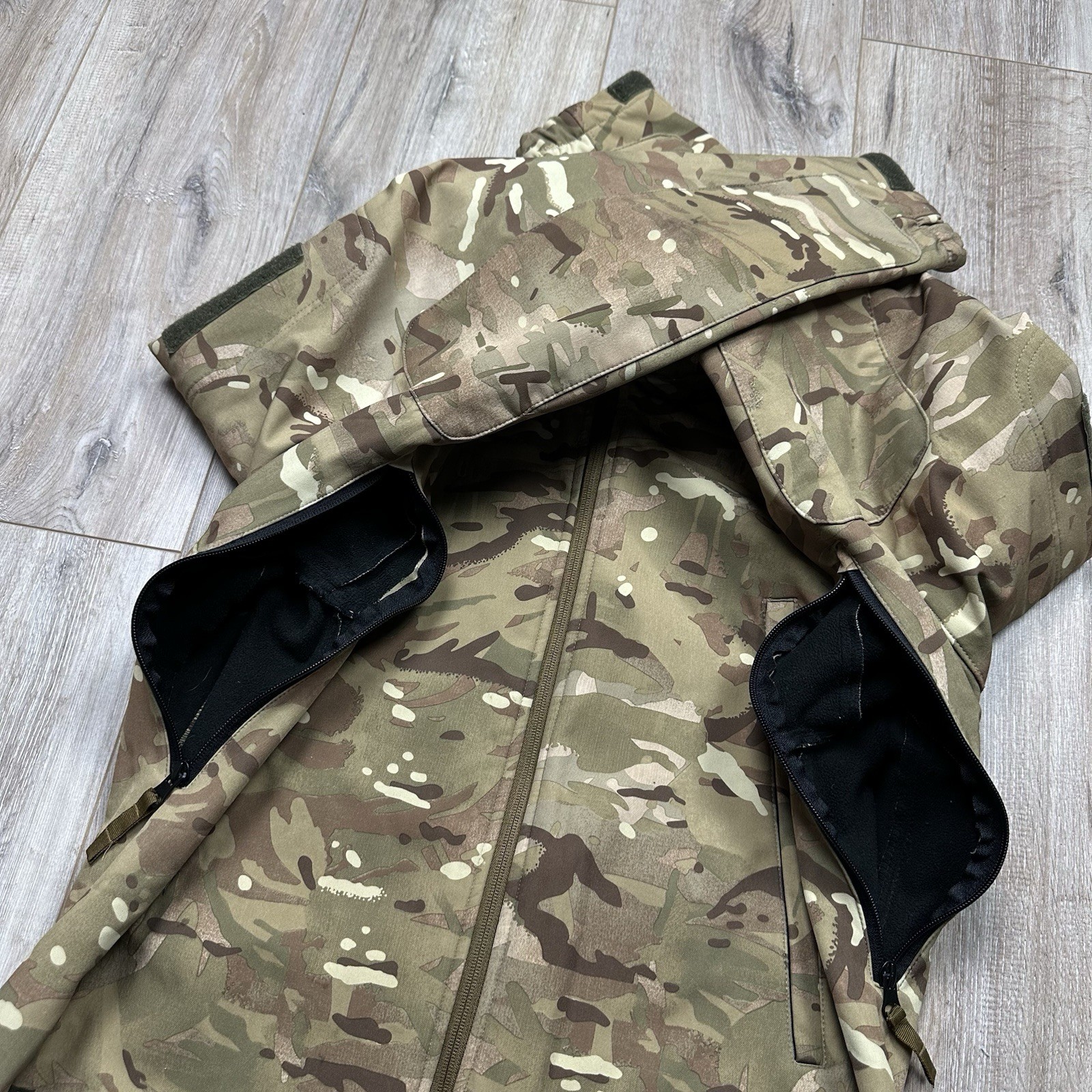 Highlander Tactical Softshell Camo Jacket Mens Si… - image 5