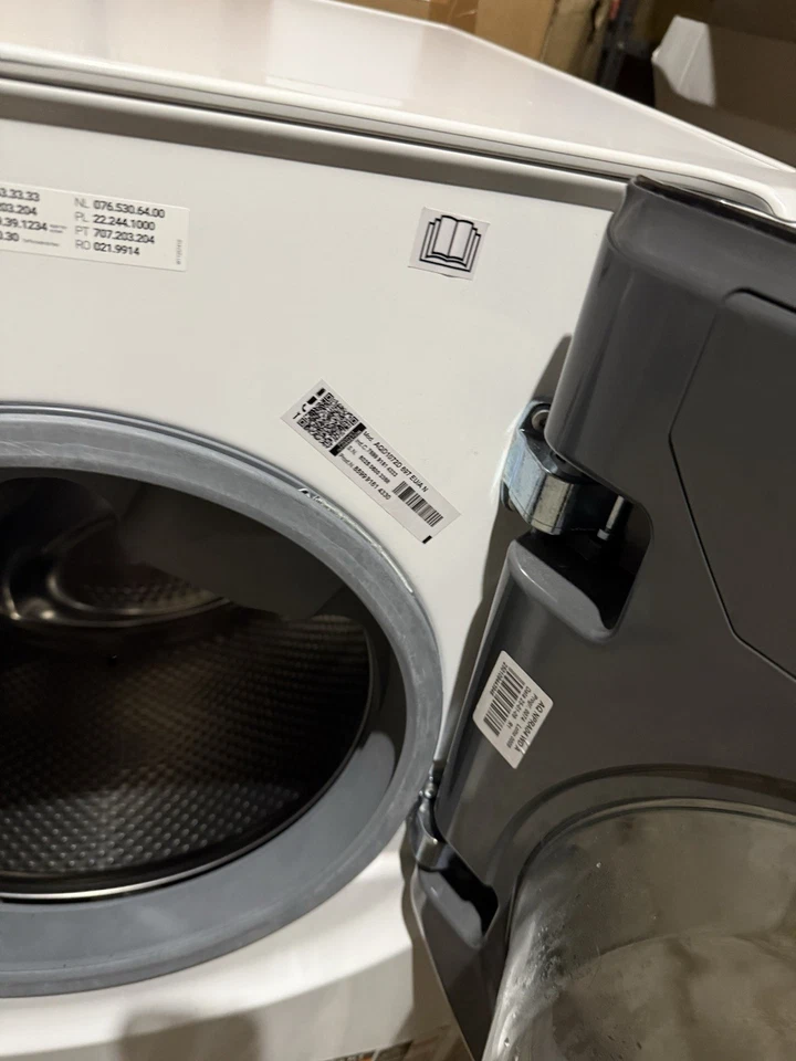 Hotpoint AQD1072D 697 EU/A N 10kg 7kg Lavasciuga - Bianca - Immagine 3 di 4