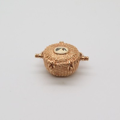 Glenaan Elliott 18K Gelbgold Nantucket Korb Anhänger