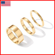 Pavoi 18K Plated Rings Set - Rings For - 10