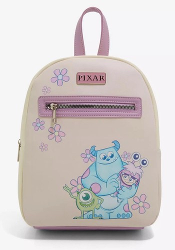 Disney Pixar Monsters Incorporated Backpack Boo, Sulley, and Mike. Not Loungefly