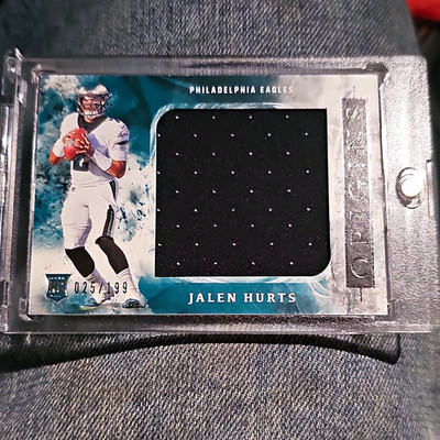 Panini 2020 Origins Football Jalen Hurts RC Jumbo Patch  /199 Eagles #RJJ-12