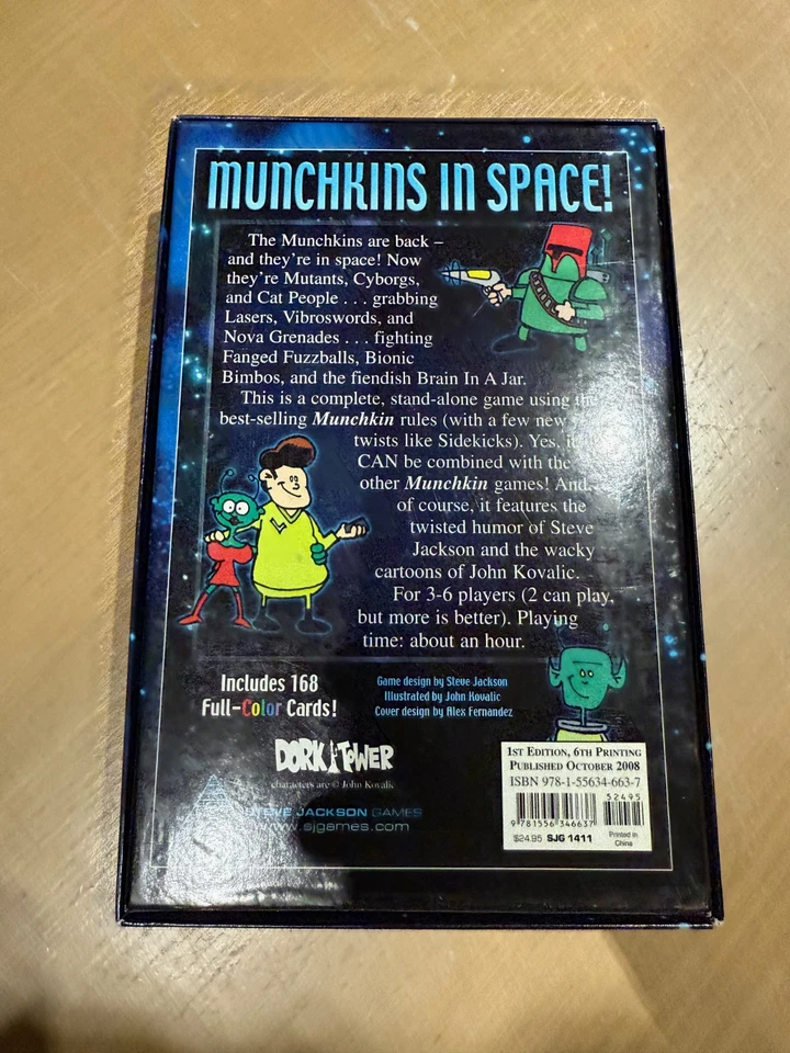 Star Munchkin Strategy Card Game (First Edition, 6th Printing 2008) - Image 2 of 4