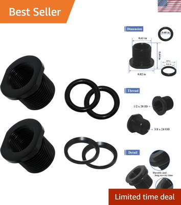 #ad Alloy Steel Thread Adapter amp; Washer Kit Ideal for Quick Repairs 6 Pieces $14.24
