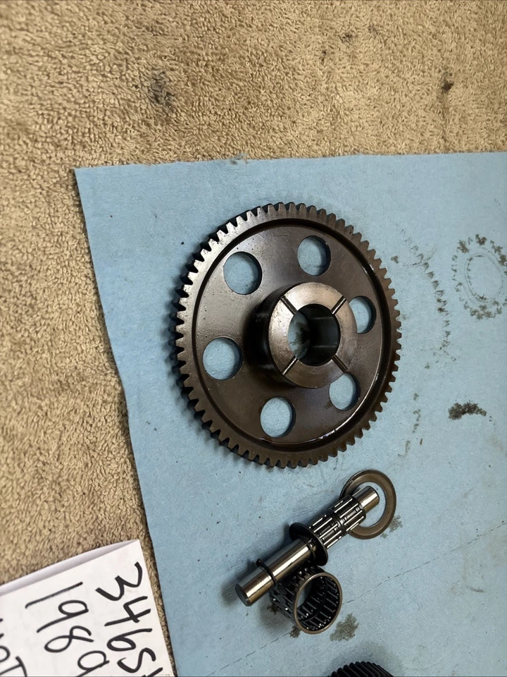 Engrenagens de motor de arranque 1989 Yamaha Moto 4 YFM 350 346 - Imagem 2 de 4