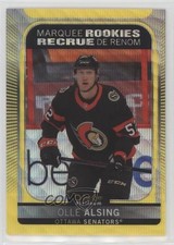 2021 O-Pee-Chee Platinum Marquee Rookies Neon Yellow Surge Olle Alsing #256 0r2s
