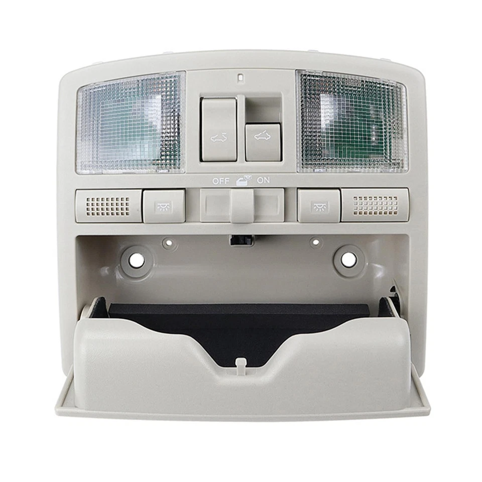 Overhead Consoles with Sunroof Gray for Mazda 6 2009-2011 Reading Light 1Set✅ - Image 4 of 4