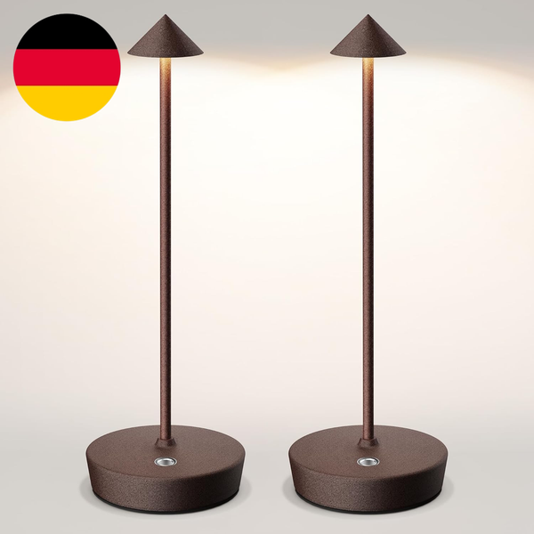 Tischlampe Kabellos IP54 Led Outdoor Lampe 6000Mah Akku Camping Schreibtischlamp-image