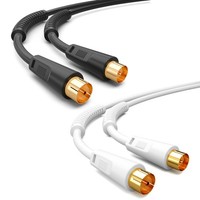 HD Antennenkabel SAT # TV Digital Kabel Antennen Koaxial Koax Kabel 4K UHD Hdtv