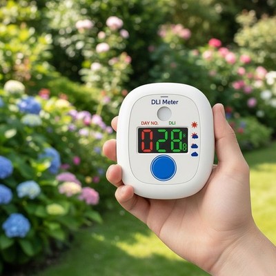 Garden Sunlight Meter with Instant Display - Identifies Light Categories Quickly