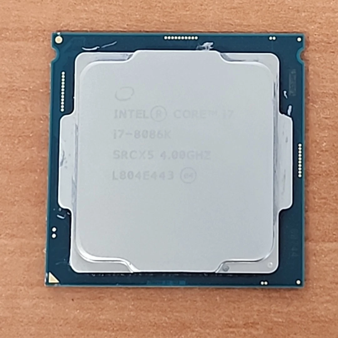 Core i7 8th Gen. LGA 1151/H4 Socket Type Computer Processors (CPUs
