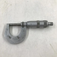 Vintage German MZB Rule Disc Micrometer 0-1" .0001"  Machinist Tool