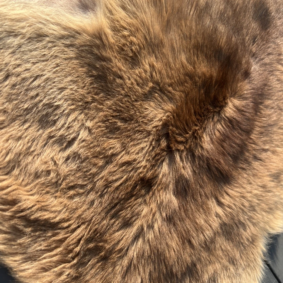 "Alfombra de piel de animal canguro curtido australiano genuino, piel piel piel cuero 46""" Foto 2 de 4