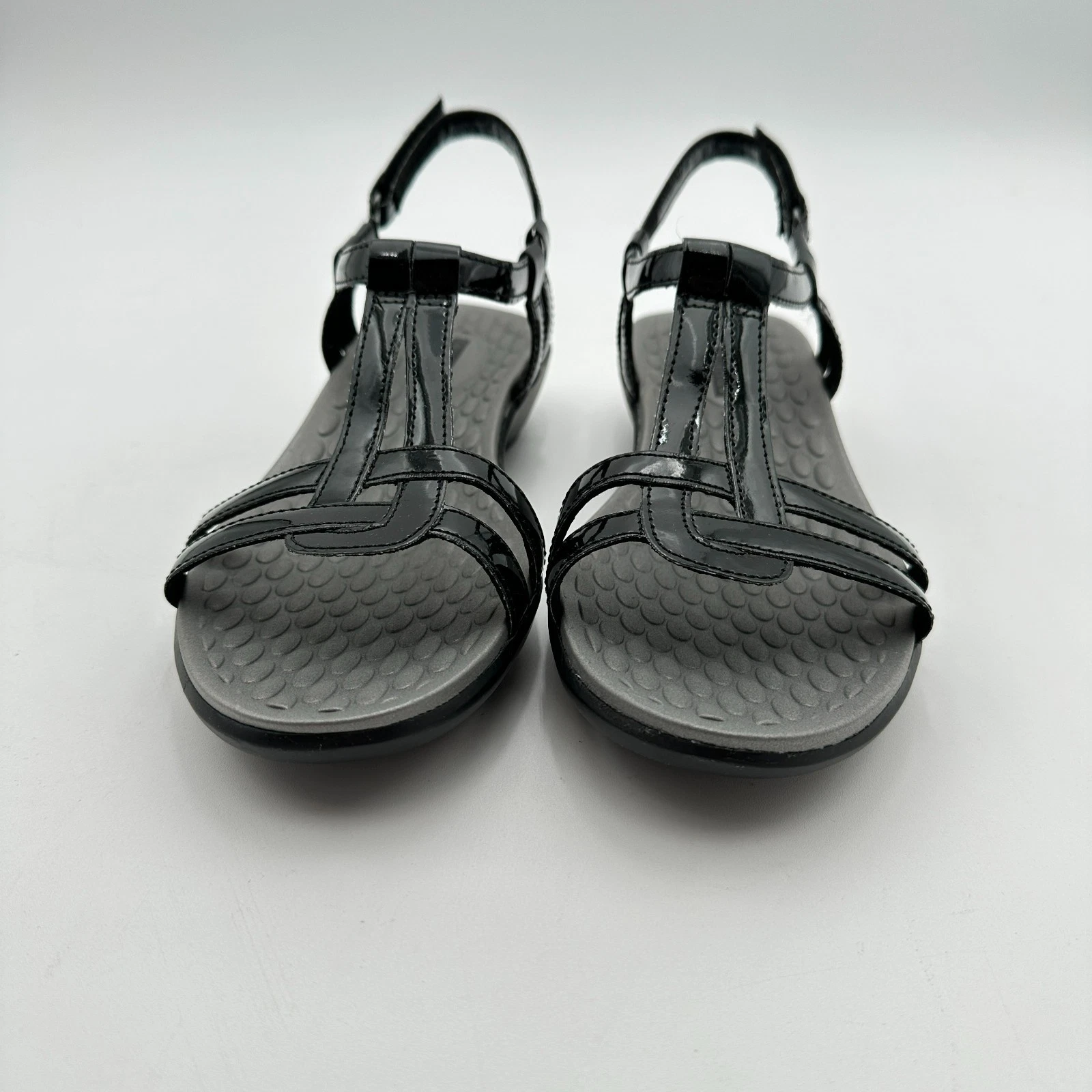 CLARKS Clark’s Collection Sonar Aster sandali neri con cinturino taglia 7W