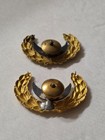 US Army Commissary Sgt cap badge pin lot gilt insignia 1902 — photo 4
