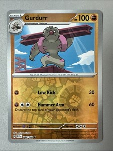 Gurdurr 048/086 Black Bolt Reverse Holo Common