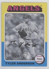 2024 Topps Heritage High Number Black & White Tyler Anderson #662 0t0b