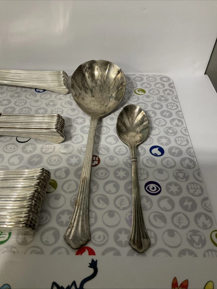 Retroneu Stainless 18/8 Korea Glossy Flatware - 88 Pcs - Vintage - FastShip! - Image 4 of 4