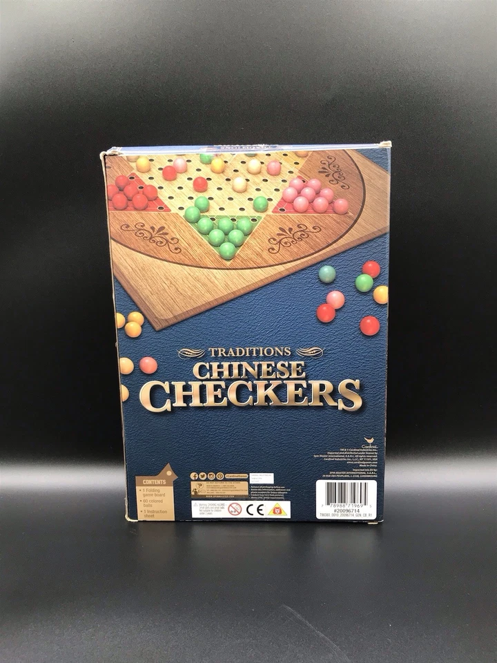 Traditions Chinese Checkers Board Game Cardinal Games Spin Master  NEW - Image 3 of 3