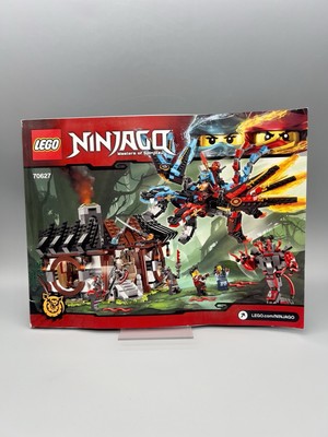 LEGO 70627 NINJAGO - Dragon's Forge Drachenschmiede - Anleitung / Instructions