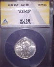 1926  Standing Liberty Quarter, ANACS AU 58 , Conserved, Gorgeous