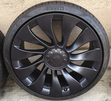 1 Factory Tesla Wheels Tires Model 3 Performance 20 inch OEM Genuine UberTurbine