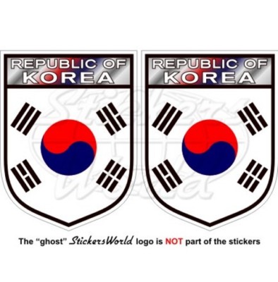Ecusson A Coudre Ecusson Pays Patch Corée Du Sud Brodé - 7x4.5cm - Polyester - À Coudre Patch Ecusson Pays Du Monde Ecusson Crs - Foto 6