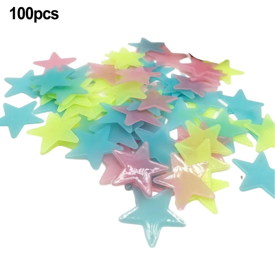 Stars Sticker Wall Stickers Night Light Room Decoration Family Time
