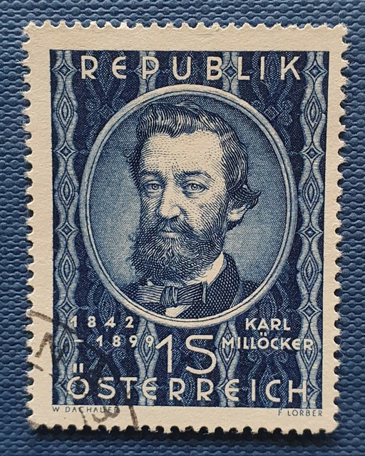 1949 Karl von Millöcker ANK 959 gestempelt WR7307 1949 Karl von Millöcker ANK 959 gestempelt WR7307