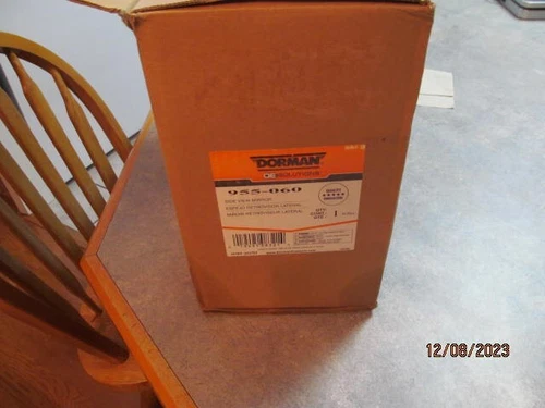 Dorman 955-060 Side View Mirror   LH driver, Power, Non Heated, Black And Chrome