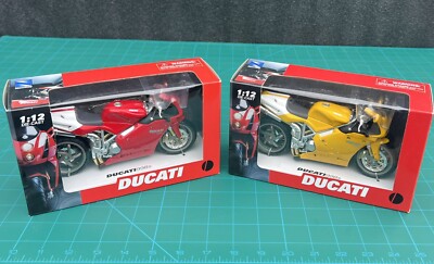1:12 Newray Ducati 998s Set (red & yellow) | eBay